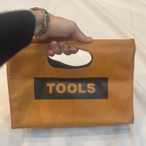 Vintage Leather Tool Bag